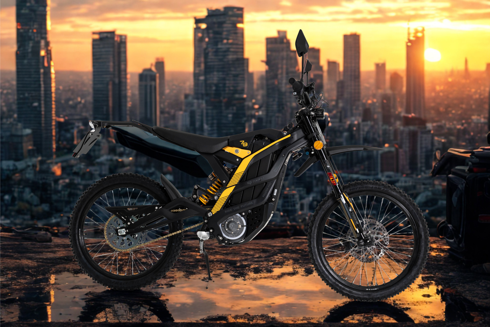 Falcon Pro – Noire/Jaune